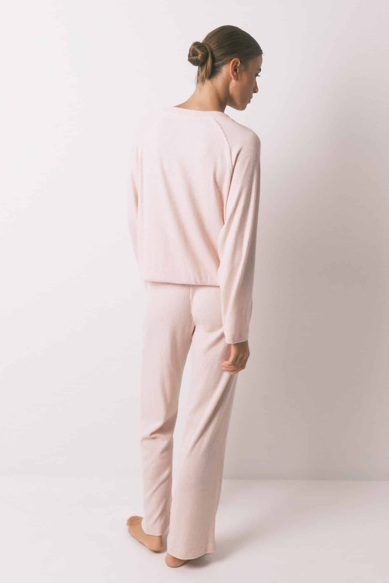 Pyjama Long Côtelé Brossé thumbnail 4