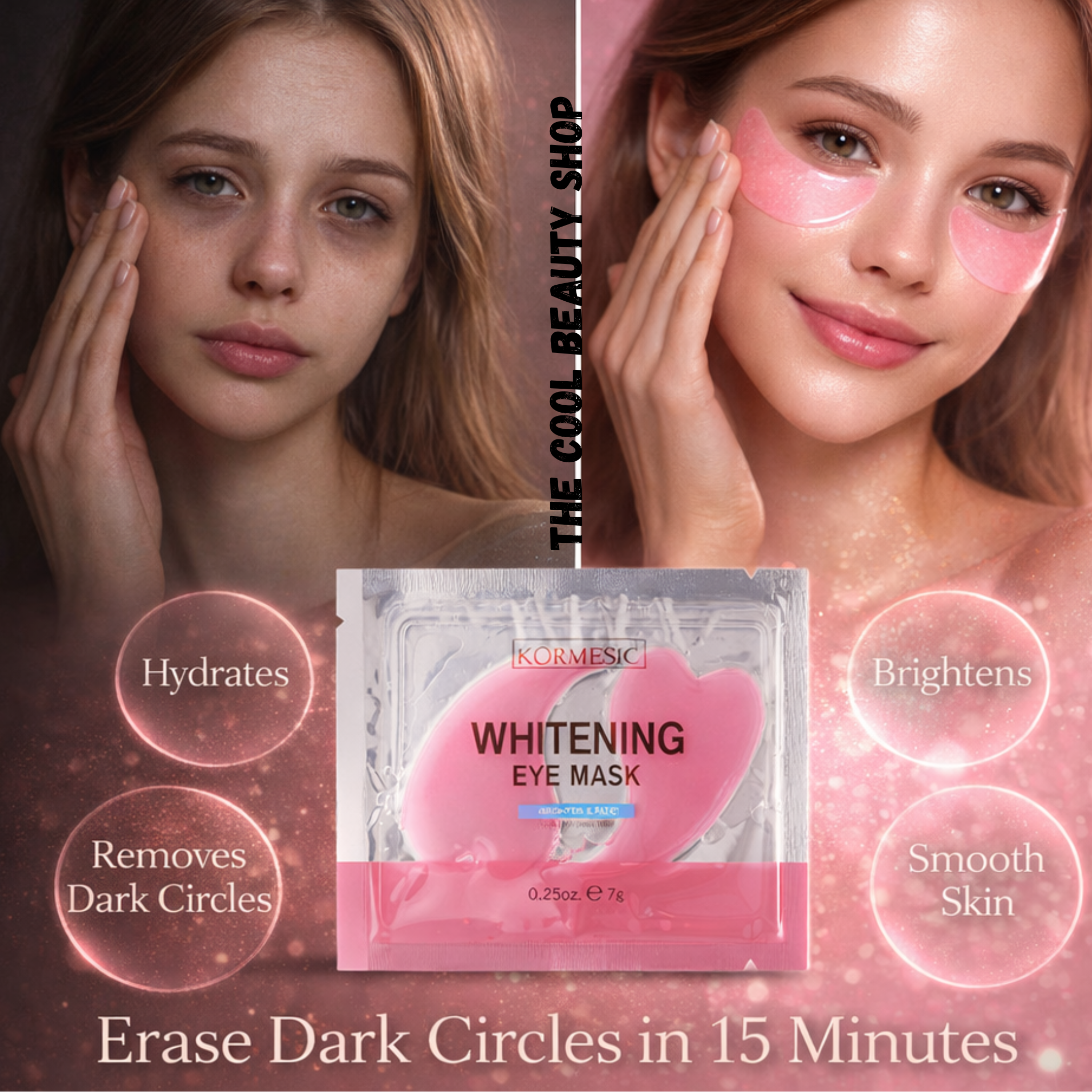 Masque Contour Des Yeux Éclaircissant – Anticernes & Hydratation Intense