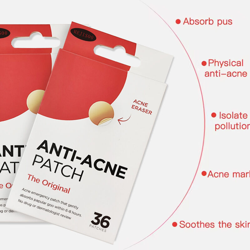 36 Patchs Anti-acné En Gel Invisible À Base D'eau