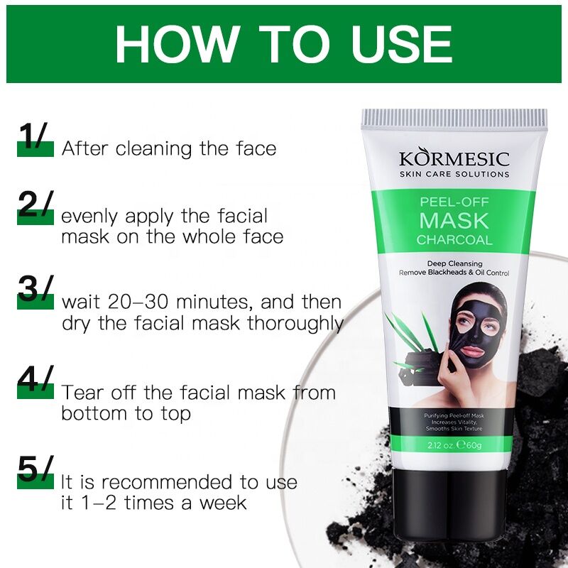 Masque Peel-off Charbon – Nettoyage Profond & Anti Points Noirs thumbnail 3