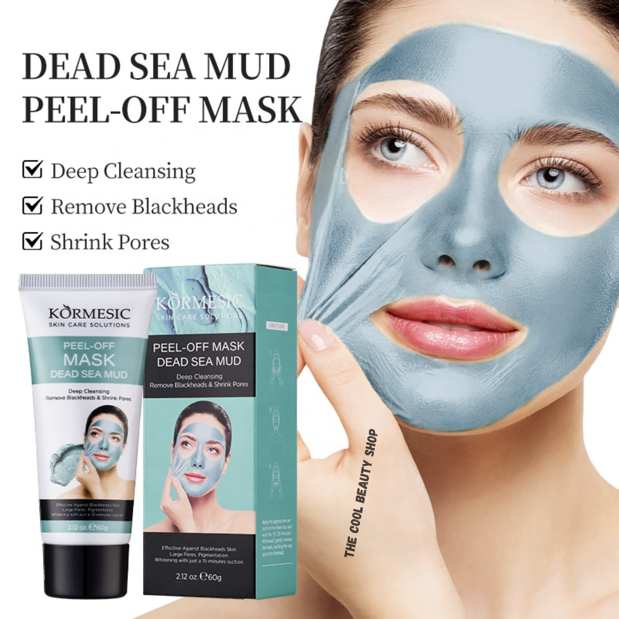 Masque Peel-off Boue De La Mer Morte – Anti-points Noirs thumbnail 4