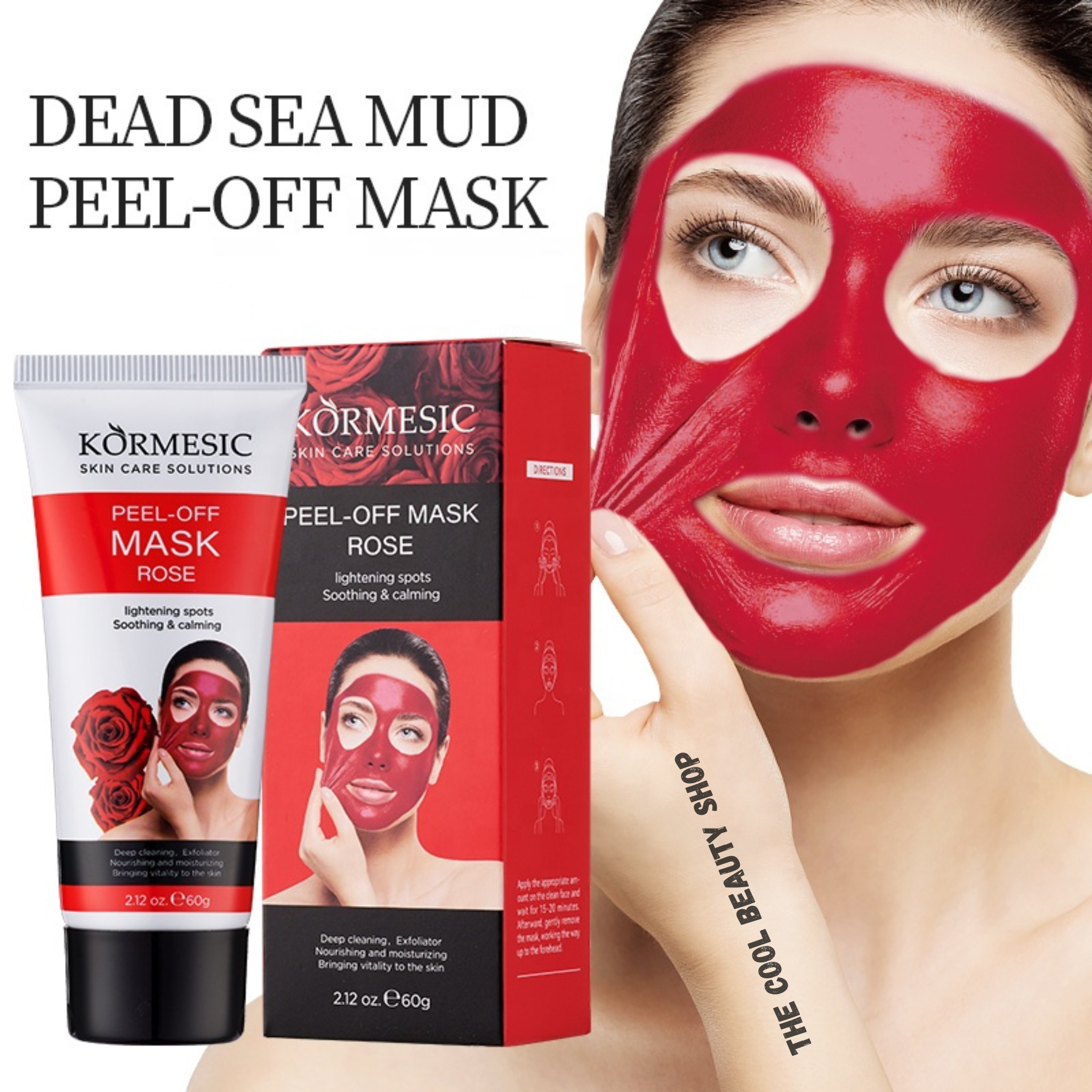 Masque Peel-off À La Rose – Nettoyage Profond & Éclat Du Teint thumbnail 3