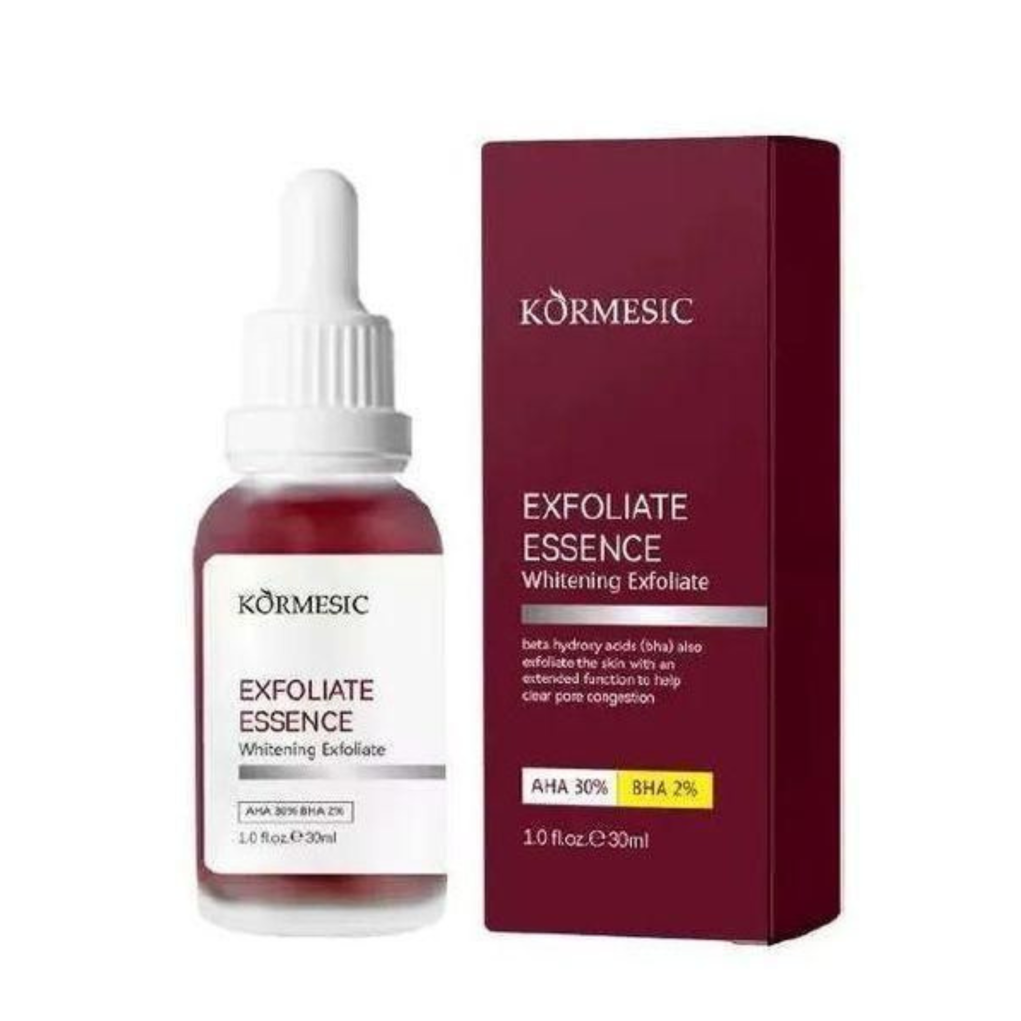 Sérum Exfoliant Aha 30% + Bha 2% – Peeling Visage Éclaircissant & Anti-imperfections