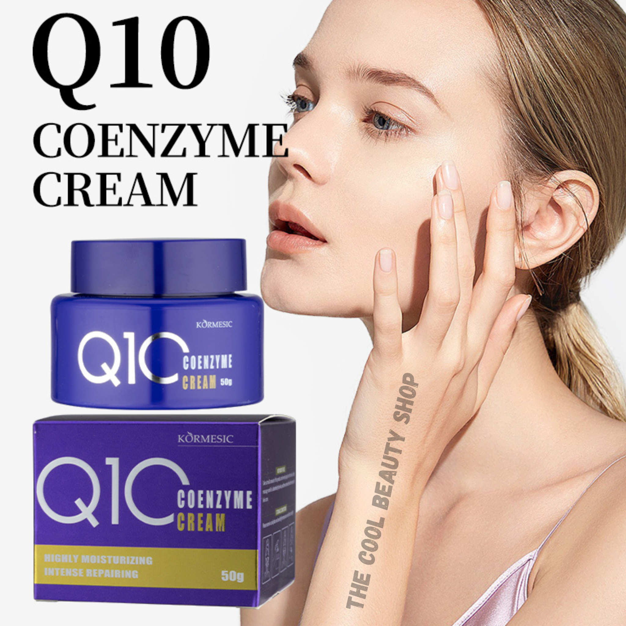 Crème Q10 Coenzyme - Hydratation, Anti-âge, Apaisante Et Réparatrice thumbnail 3