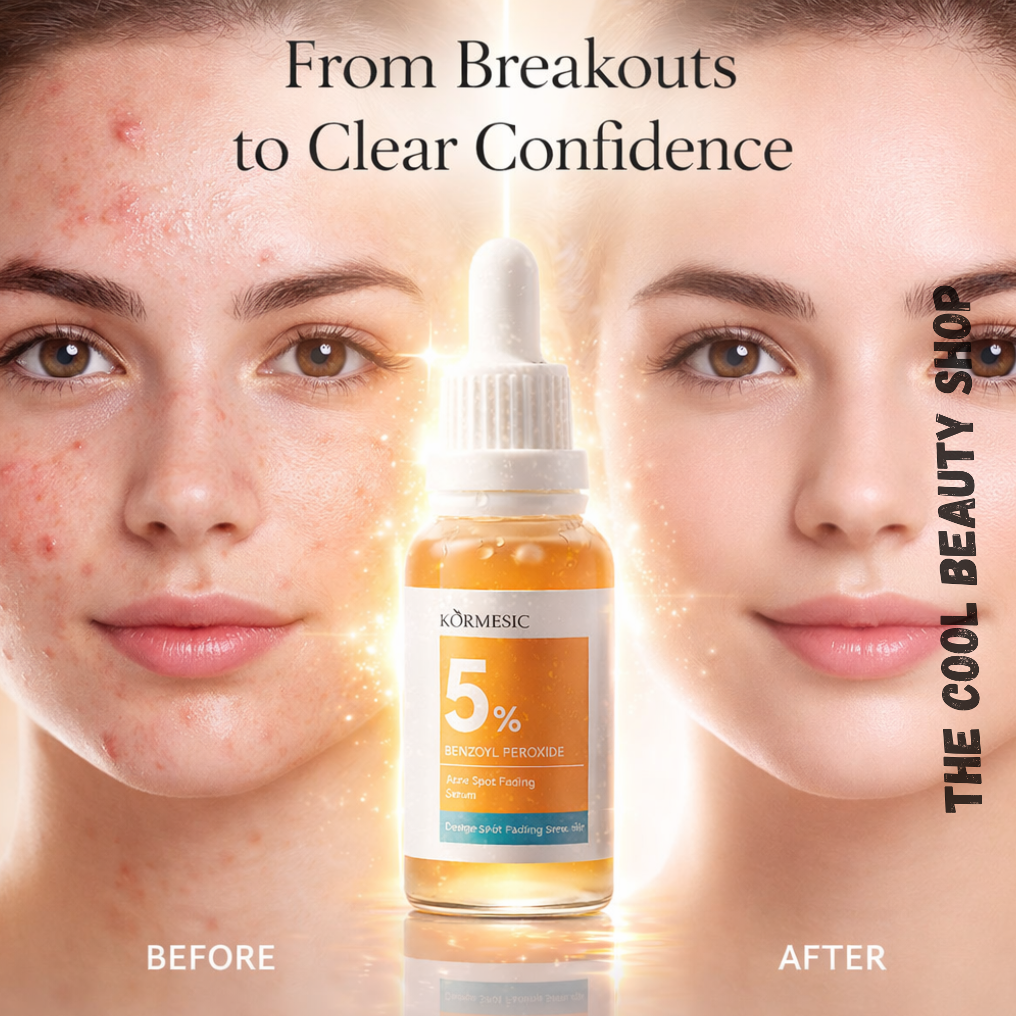 Sérum Anti-acné 5% Peroxyde De Benzoyle – Anti Boutons & Taches, Peau Nette thumbnail 3