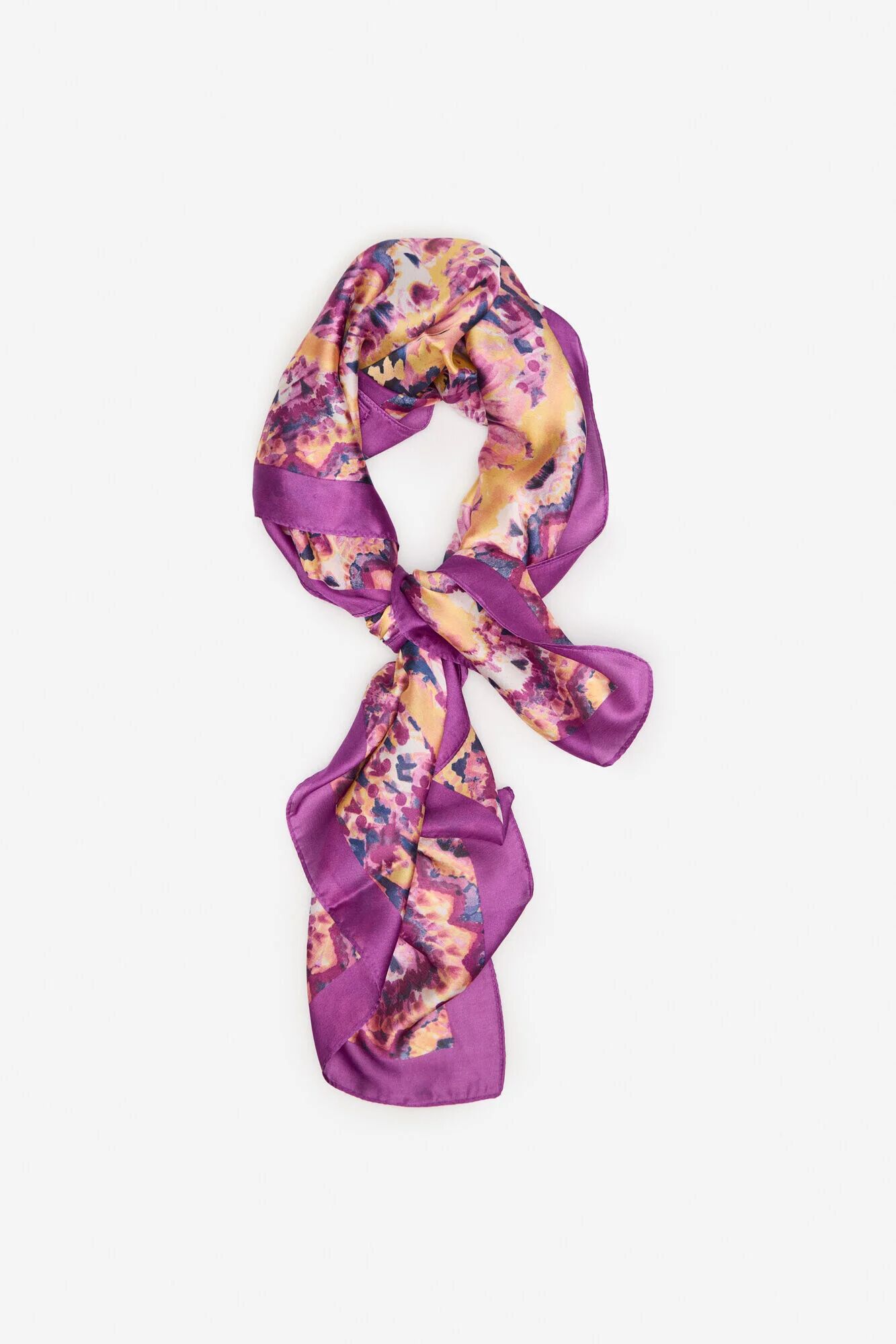 Foulard À Imprimé Floral