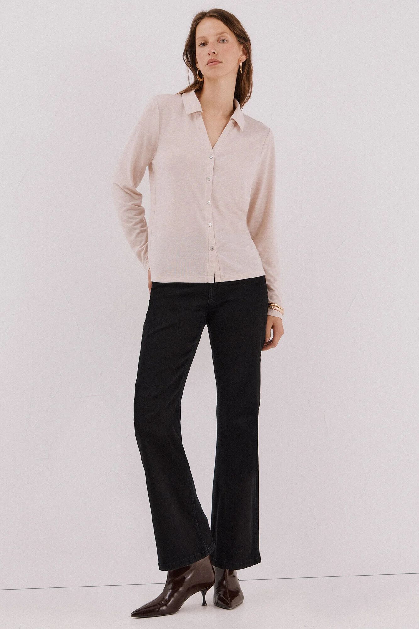 Chemise En Maille Jersey