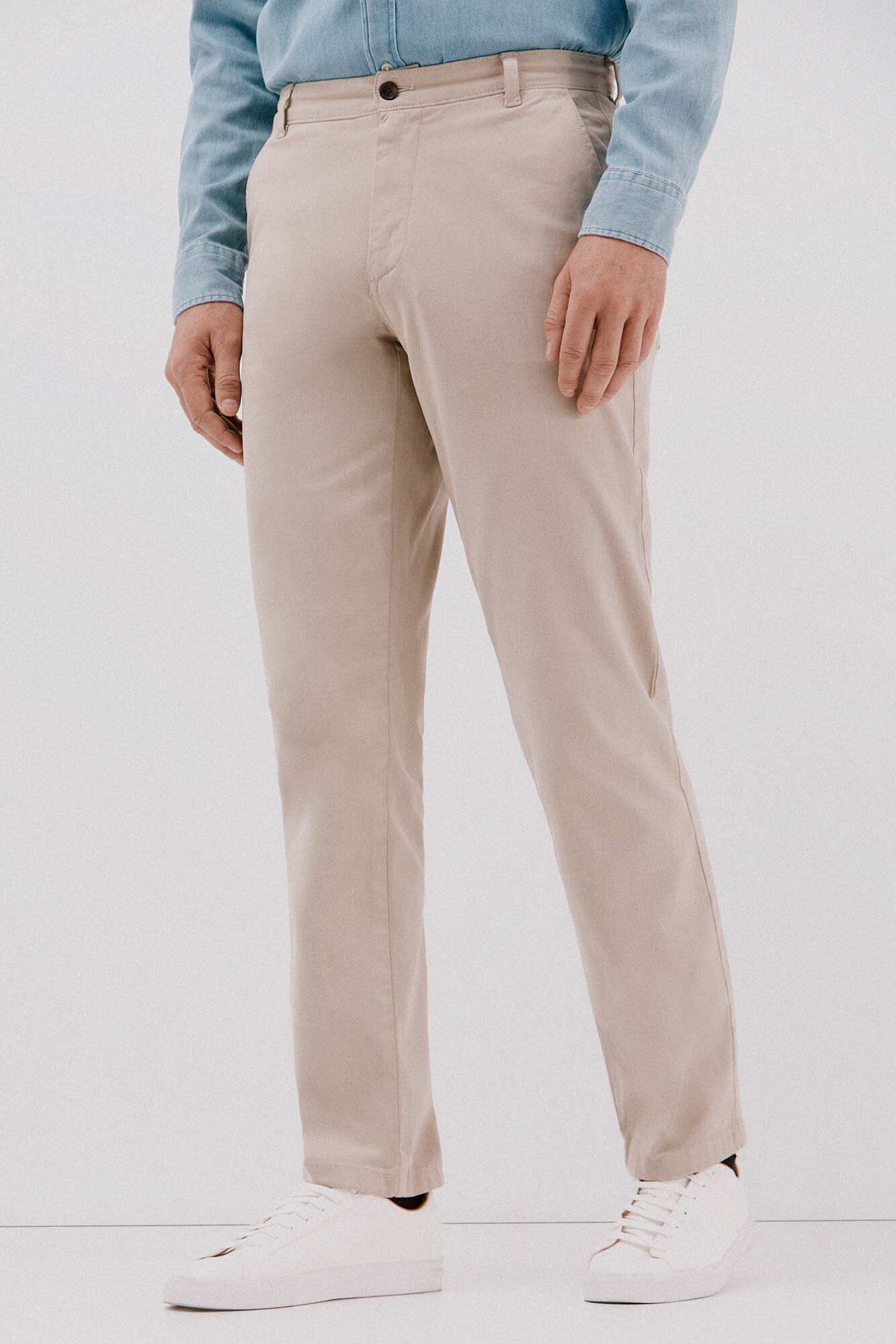 Pantalon Chino Délavé