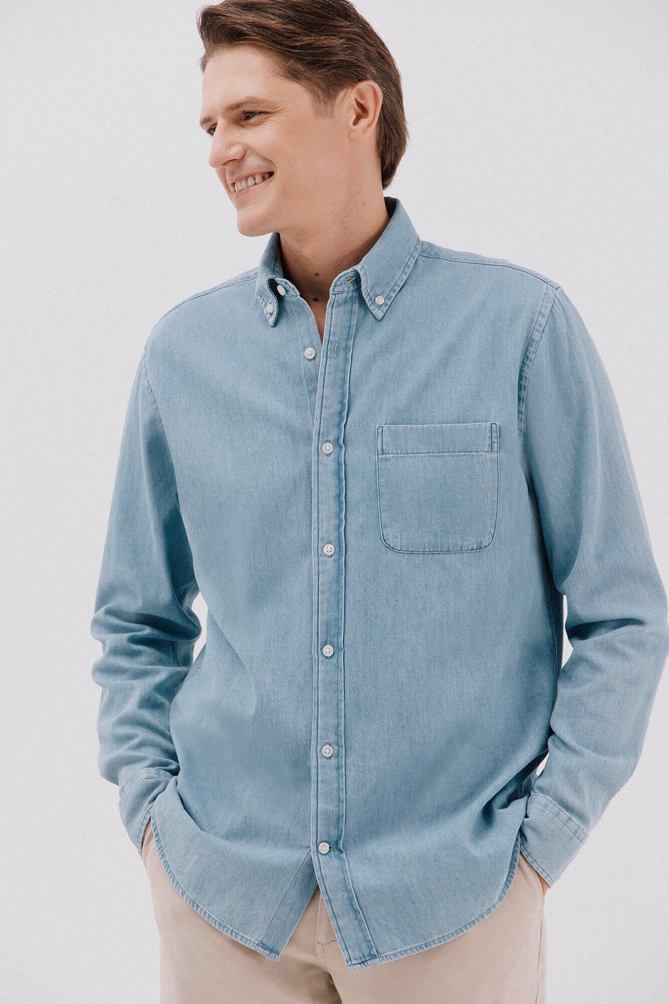 Chemise Jean Basic thumbnail 3