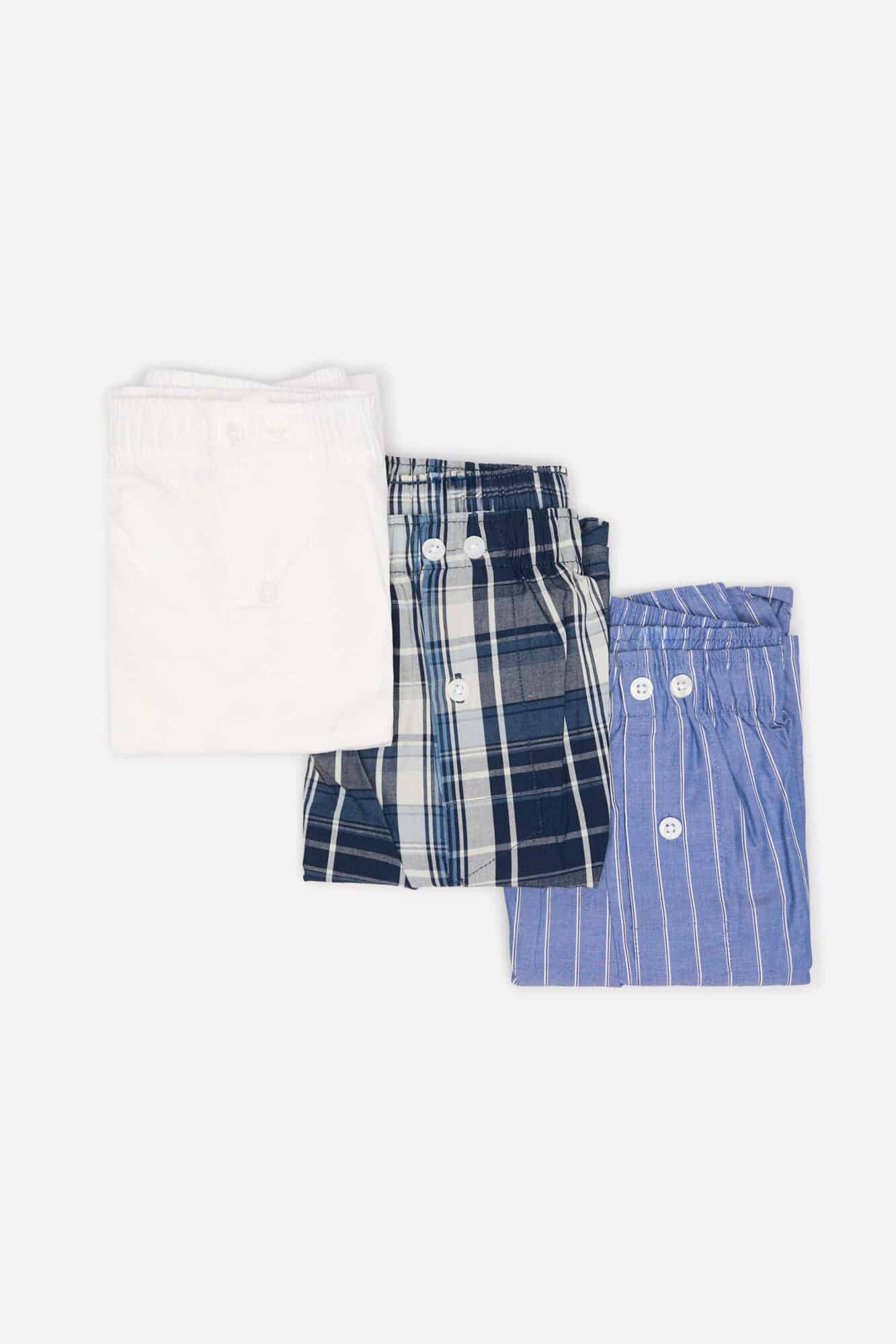Lot De 3 Boxers En Tissu Liracua