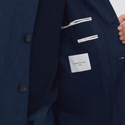 Blazer Effet Structuré En Mélange De Lin (coordonné)
