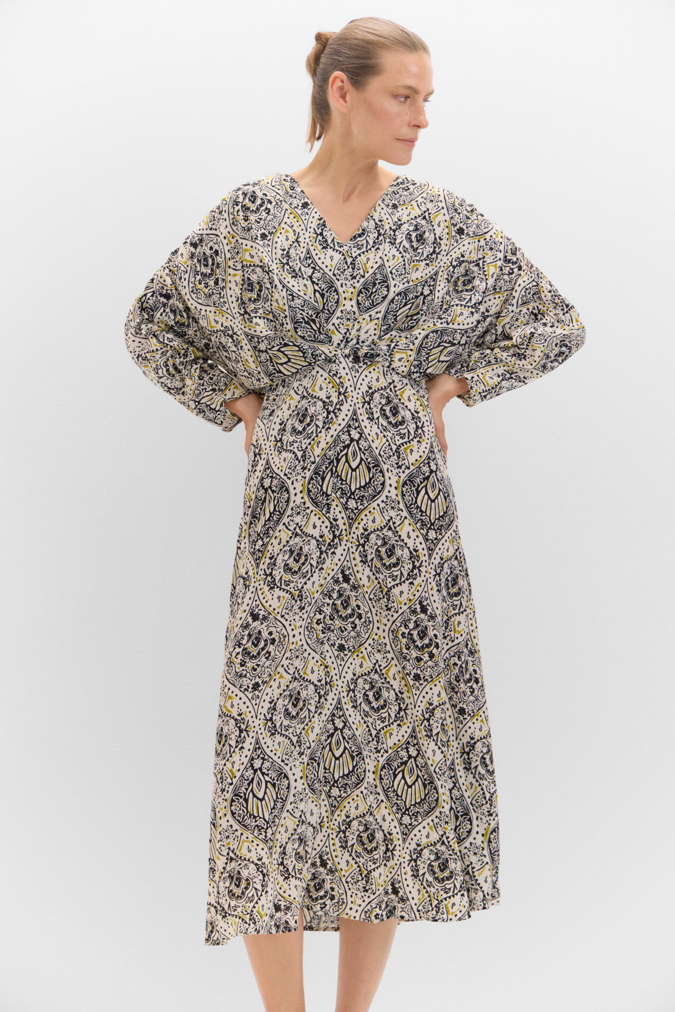 Robe Midi Imprimée thumbnail 3