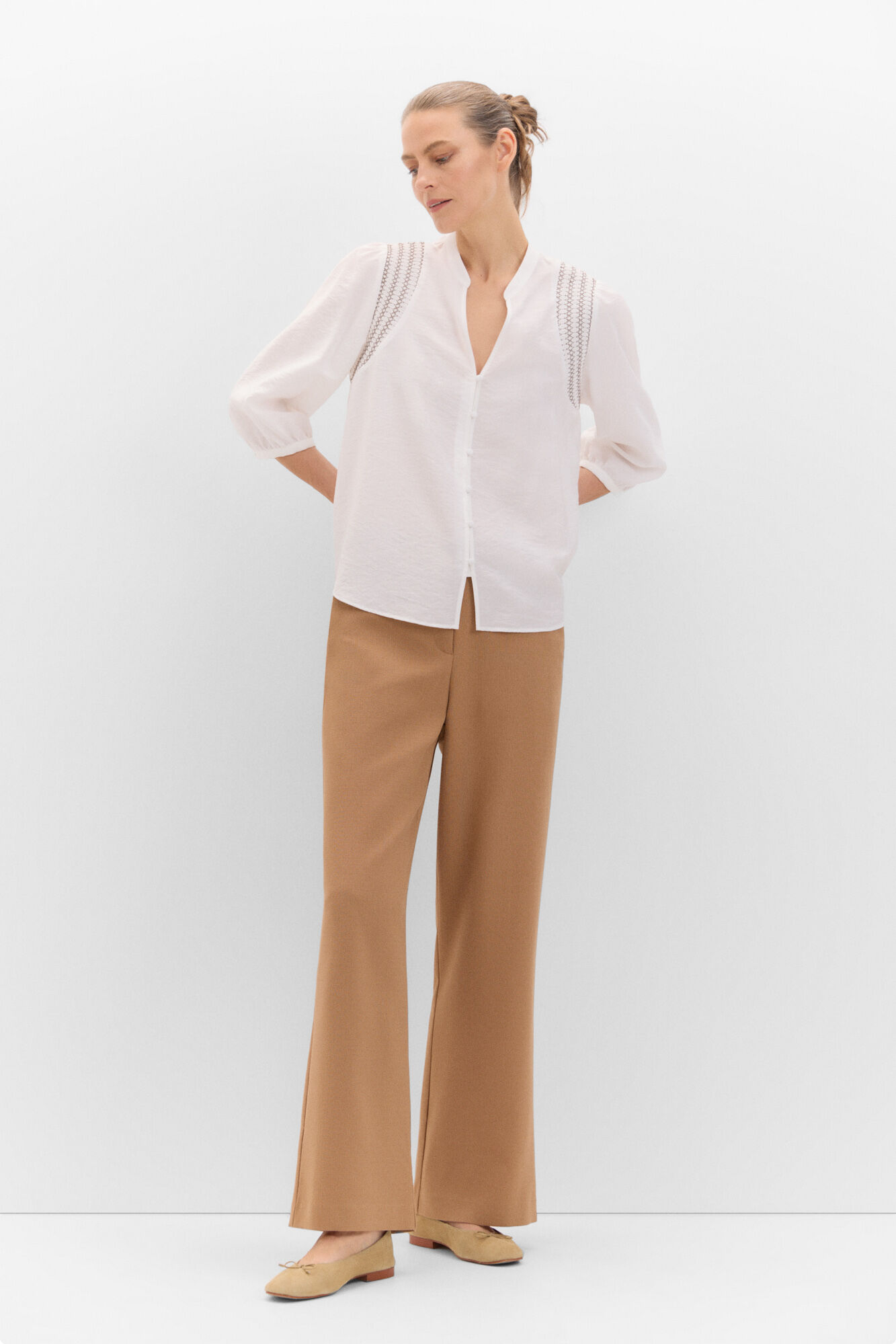 Chemisier À Smocks thumbnail 3