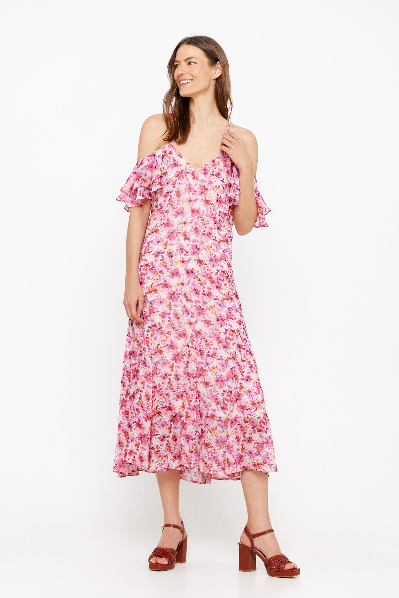 Robe à imprimé floral
