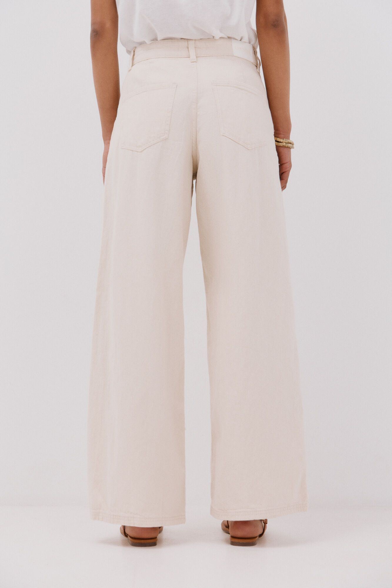 Pantalon En Sergé Sergé thumbnail 4