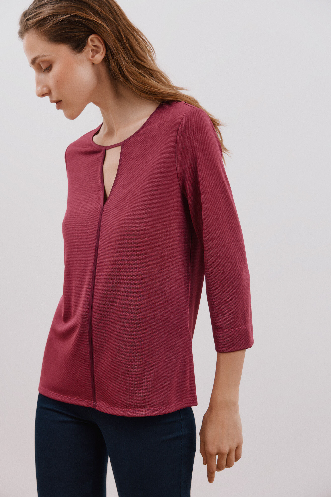 Haut En Tricot En Forme De Larme thumbnail 3