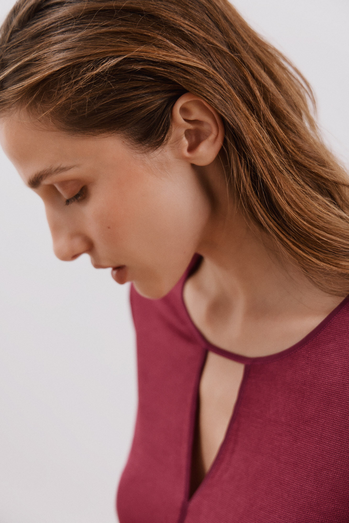 Haut En Tricot En Forme De Larme