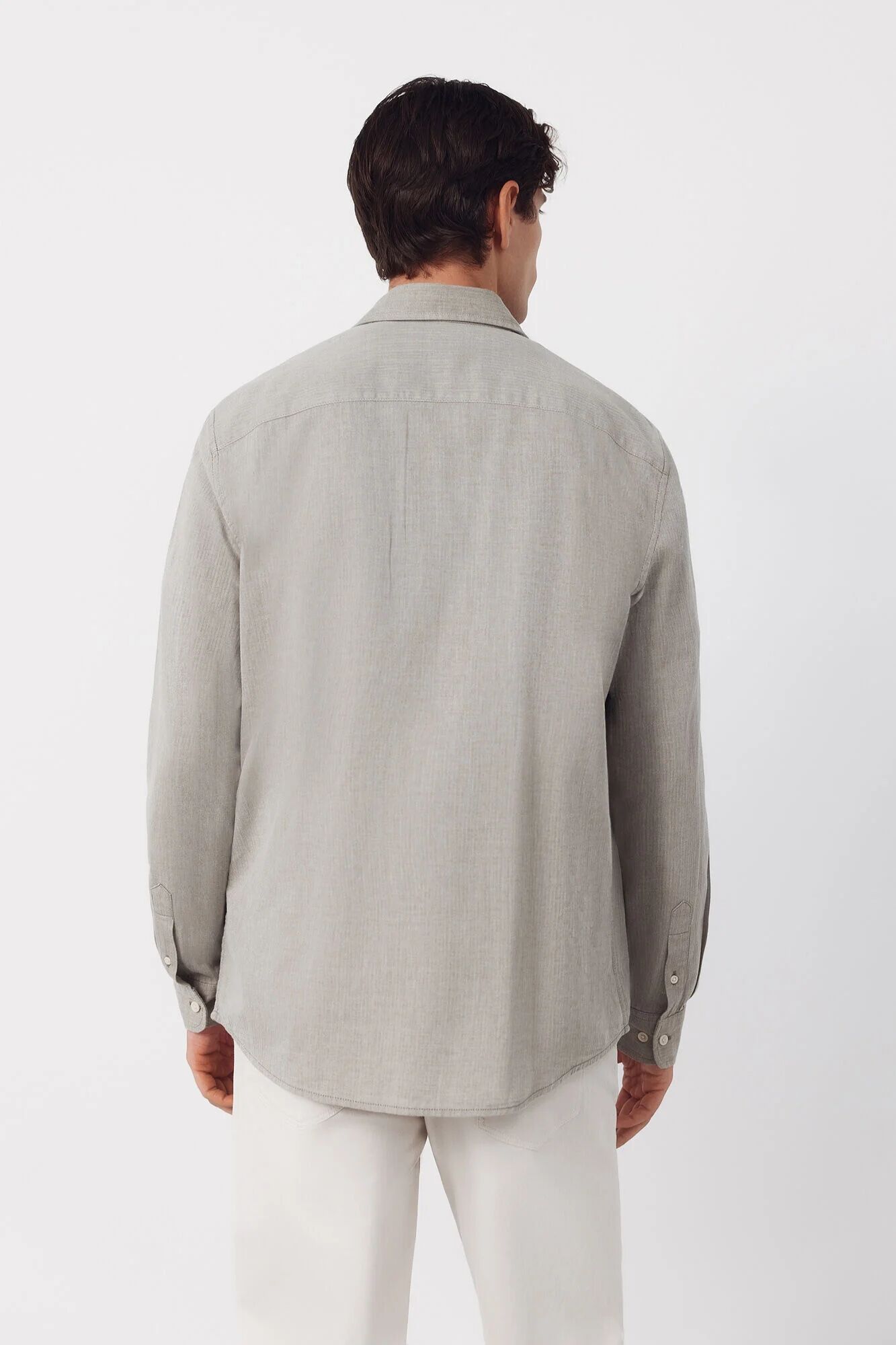 Chemise À Chevrons Avec Poches