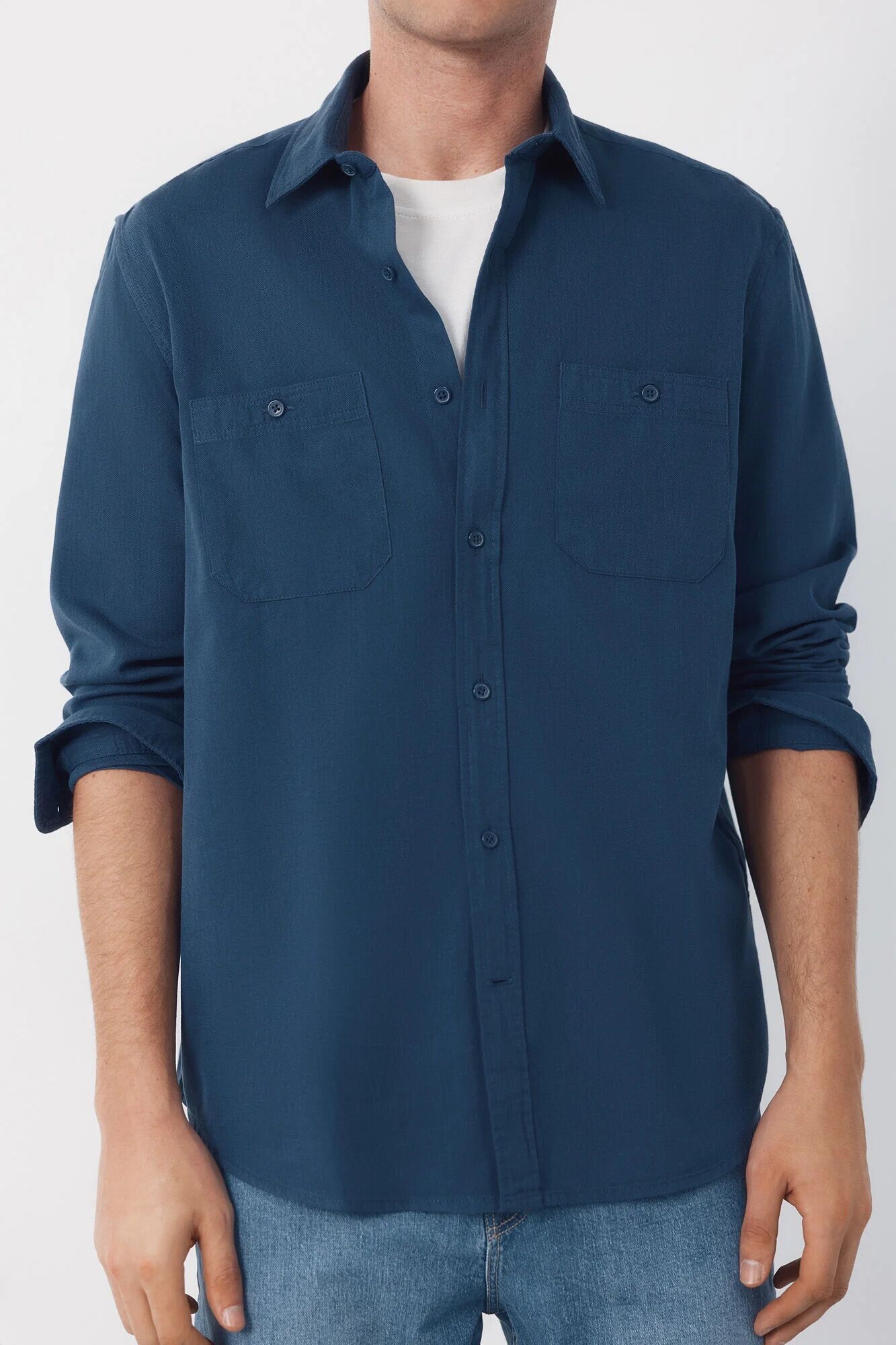 Chemise À Chevrons Avec Poches thumbnail 3