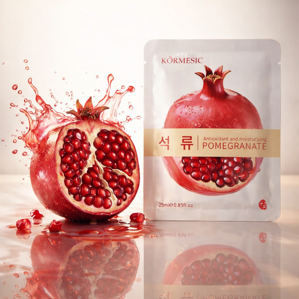 Masque Visage Grenade Hydratant & Antioxydant – Peau Éclatante & Nourrie thumbnail 3