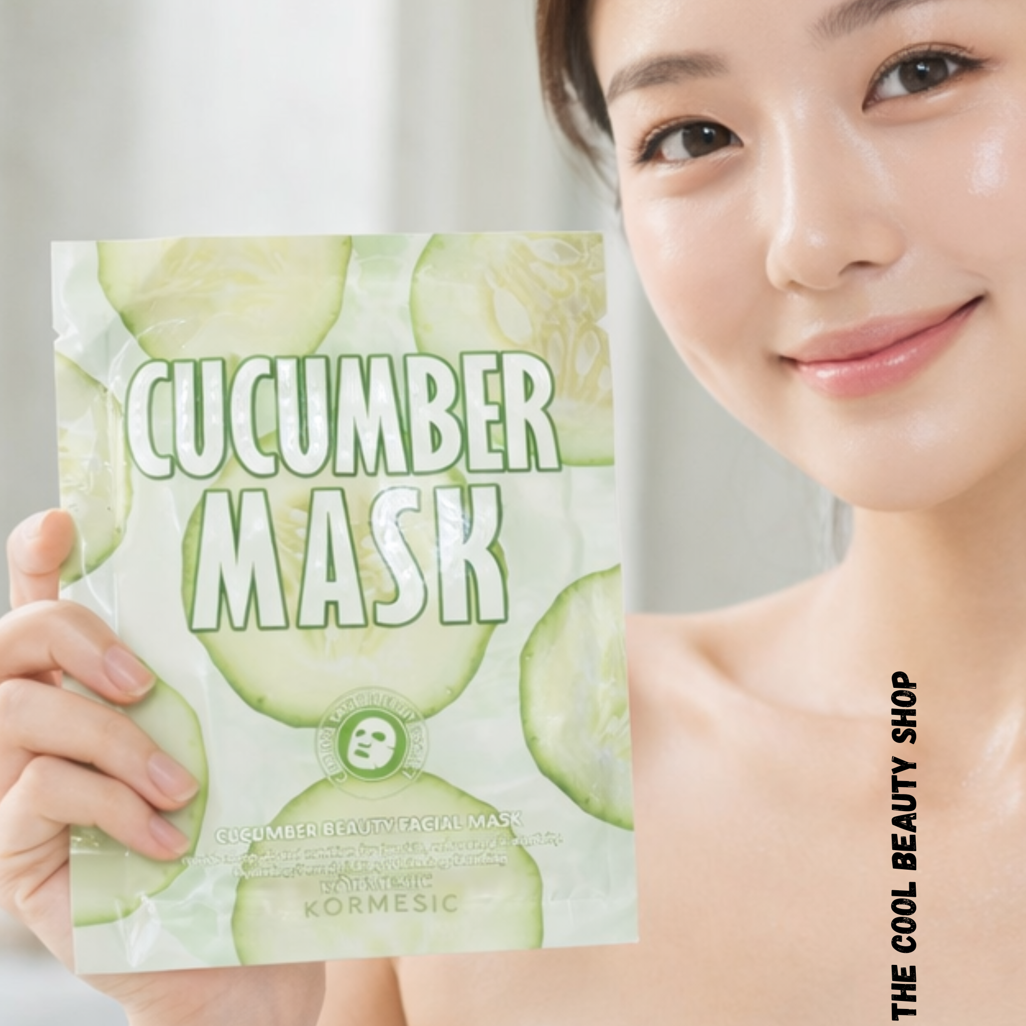 Masque Visage Concombre – Hydratation, Apaisement & Peau Fraîche