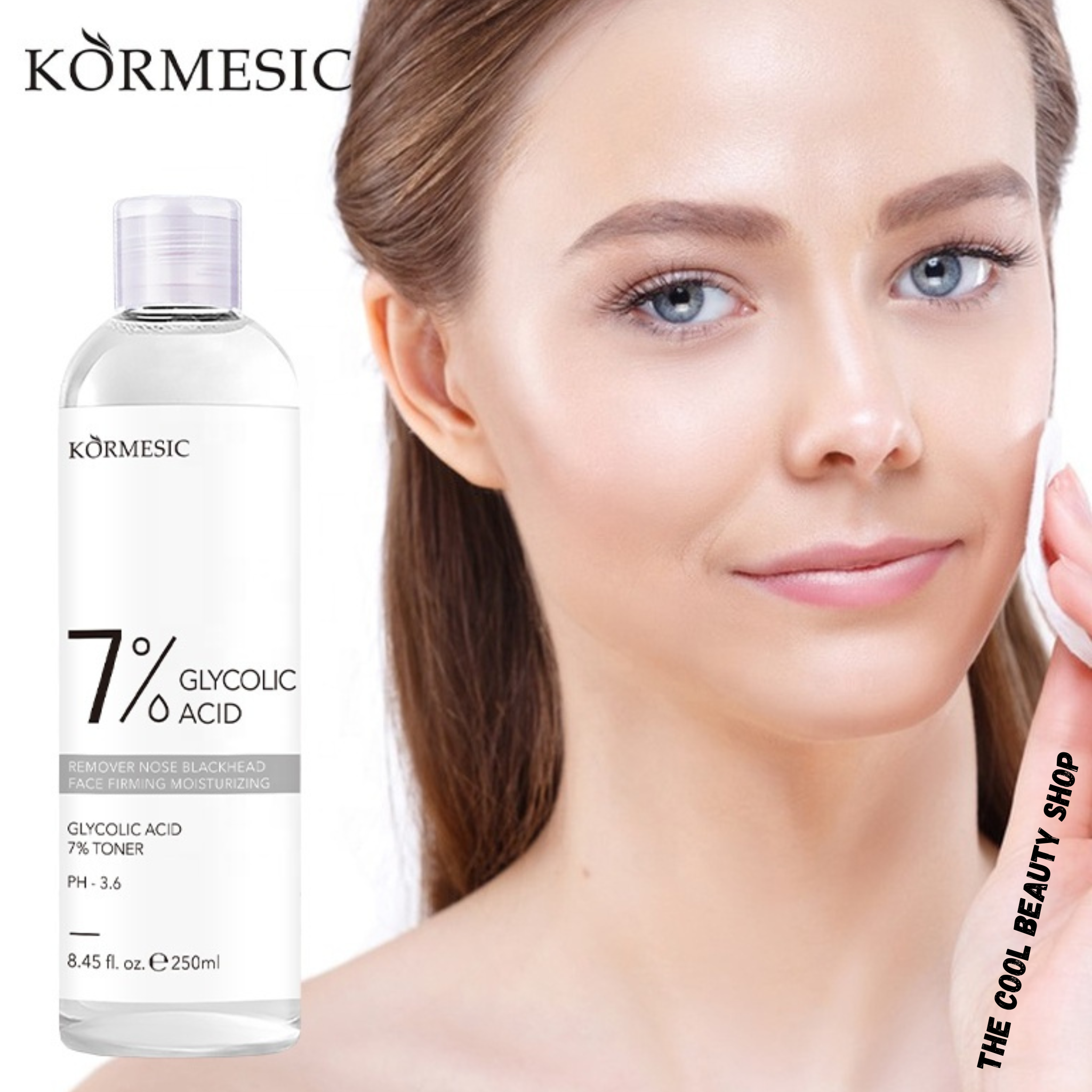 Tonique Visage Acide Glycolique 7% – Exfoliant Anti-points Noirs & Hydratant thumbnail 3