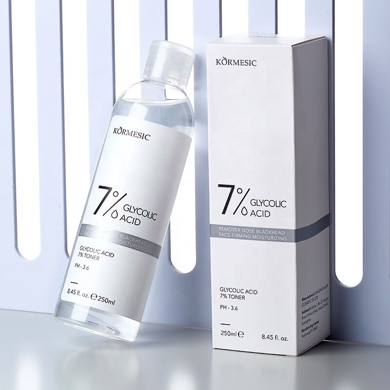 Tonique Visage Acide Glycolique 7% – Exfoliant Anti-points Noirs & Hydratant