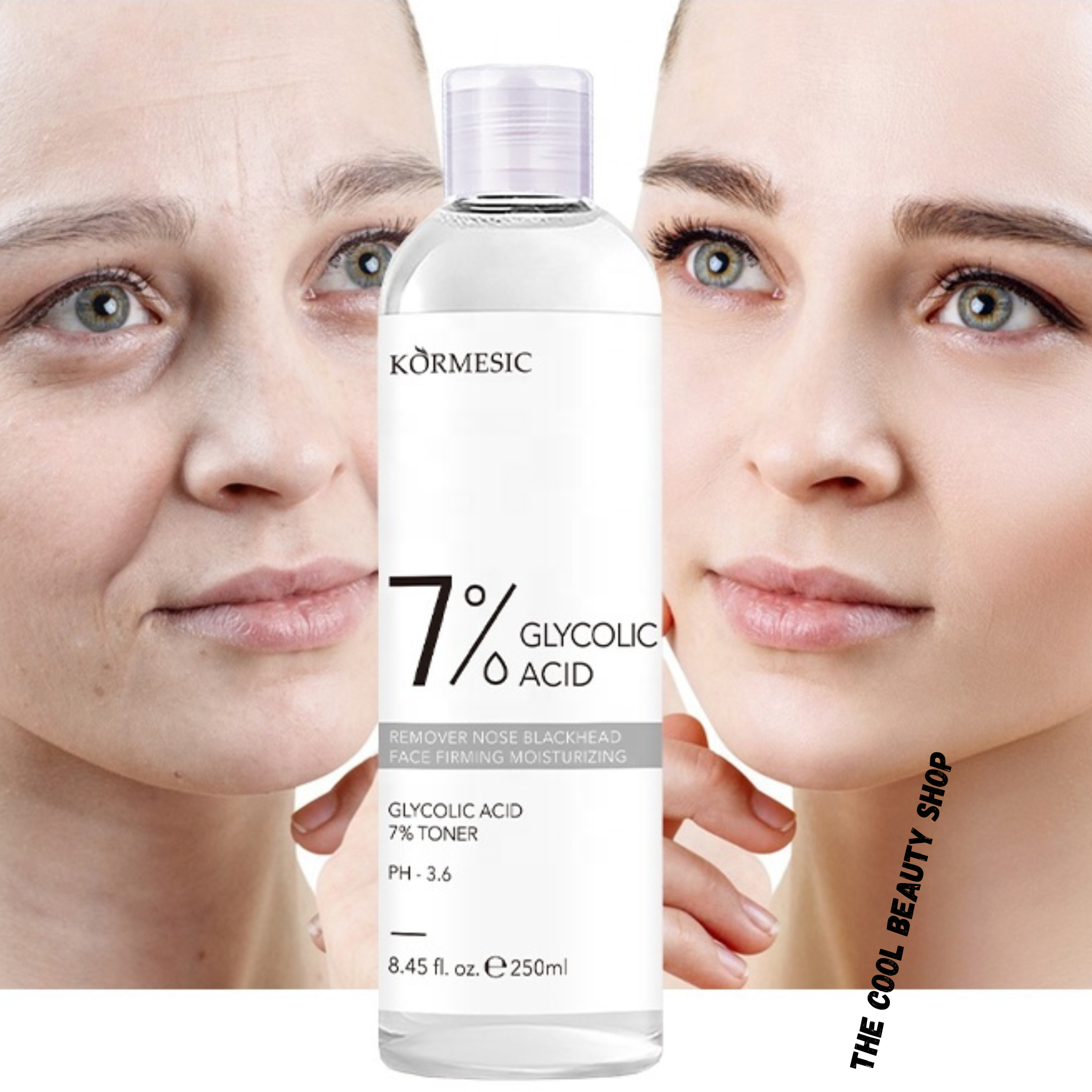 Tonique Visage Acide Glycolique 7% – Exfoliant Anti-points Noirs & Hydratant thumbnail 4
