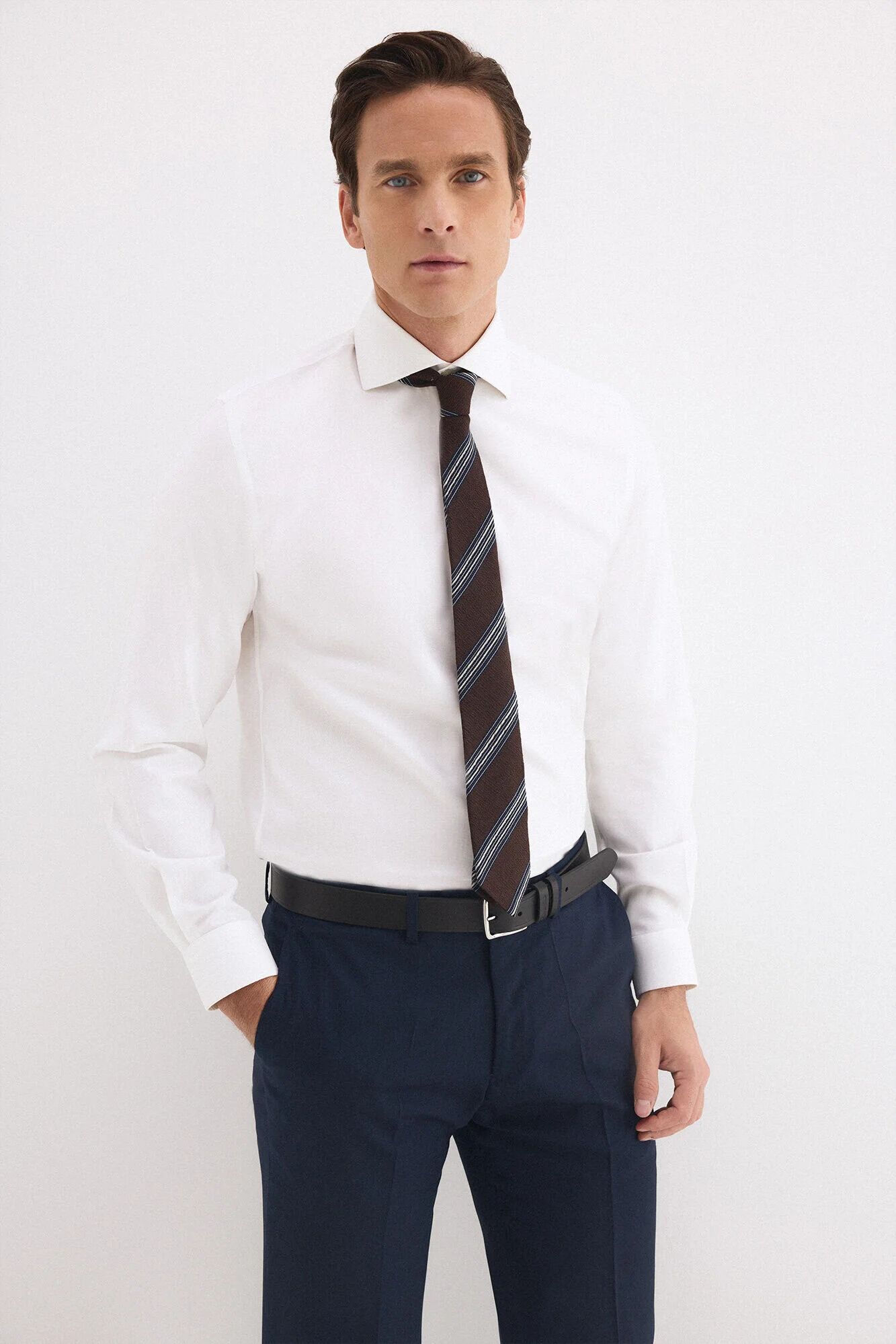 Chemise Pinpoint Unie thumbnail 2