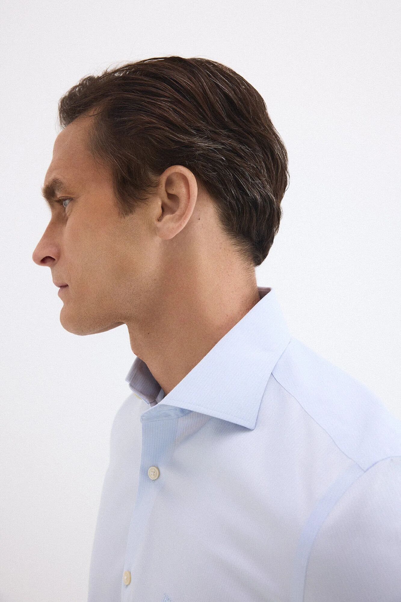 Chemise À Rayures Sur Fond thumbnail 3