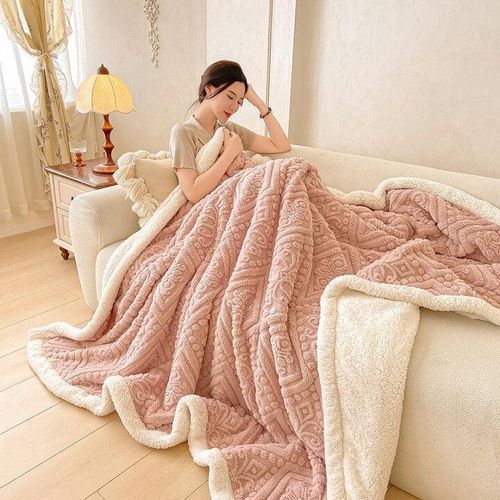 Plaid Couverture Polaire, Jeté De Canapé, Couverture De Lit thumbnail 4