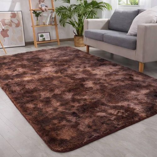 Tapis Shaggy Moelleux Pour Salon Et Chambre À Coucher