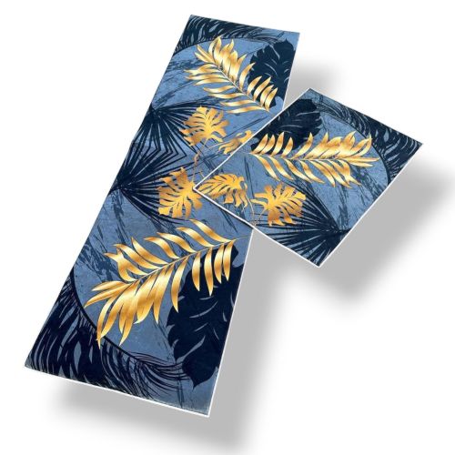 Lot De 2 Tapis De Cuisine, Antidérapants, Lavable , Tapis De Cuisine Anti-pouss