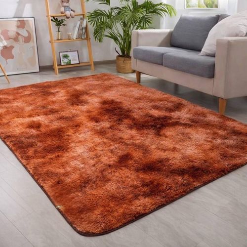 Tapis Shaggy Moelleux Pour Salon Et Chambre À Coucher