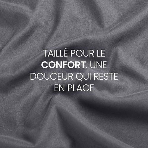 Drap Housse - Bonnets 30 Cm Pour Matelas Épais - Microfibre Brossée thumbnail 4