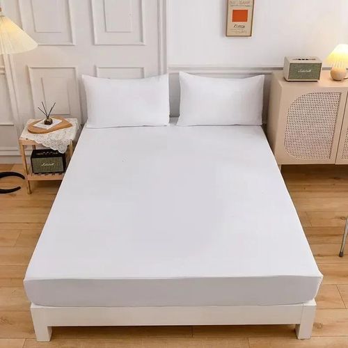 Drap Housse - + 2x Taie D'oreiller - Bonnets 30 Cm Pour Matelas Épais -microfibre Brossée thumbnail 3