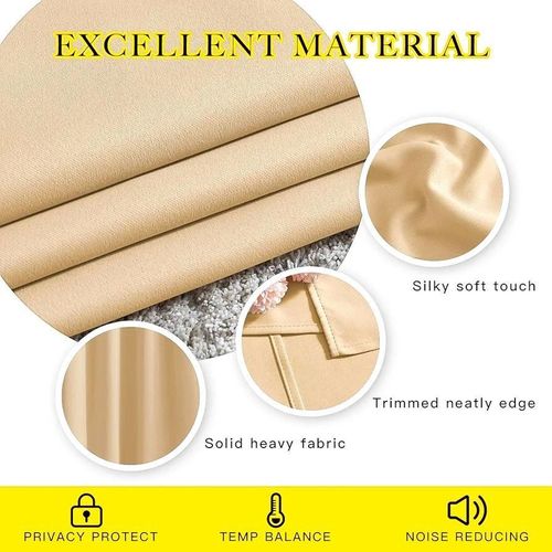 Lot De 2 Pieces Rideaux En Velours - Opaque thumbnail 2