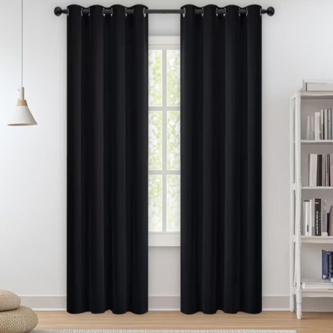 Lot De 2 Pieces Rideaux En Velours , Luxurious Doux Occultant Rideau À Oeillets, Rideau Thermique Isolant Anti Chaleur Velours Pour Chambre, Opaque Rideaux Salon Moderne