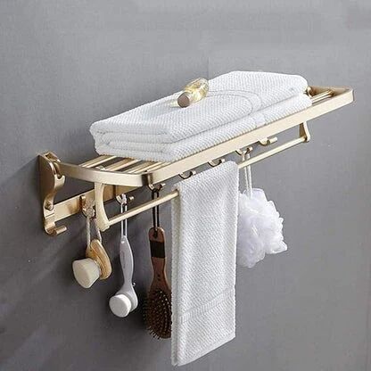 Étagère De Salle De Bain En Aluminium : Rangement Pratique Et Élégant