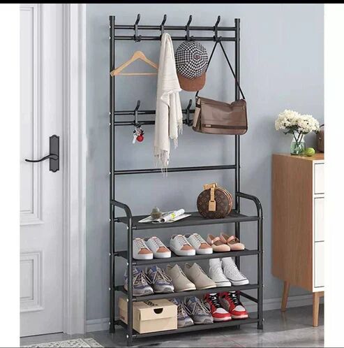 Portant Multifonction Pour Vêtements, Chaussures Et Accessoires