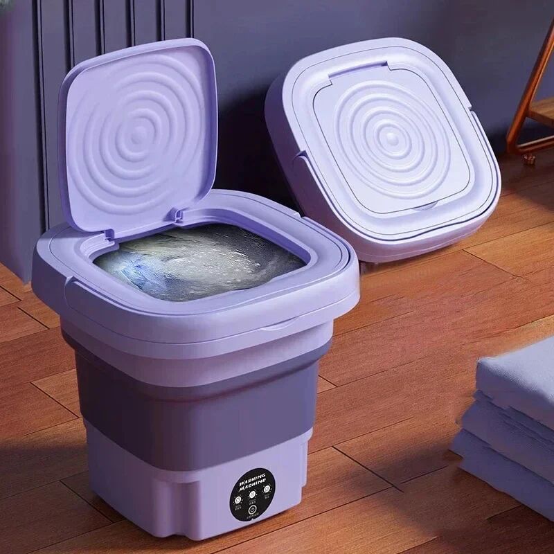 Petite Machine À Laver Pliante Portable Pour Usage Quotidien thumbnail 4