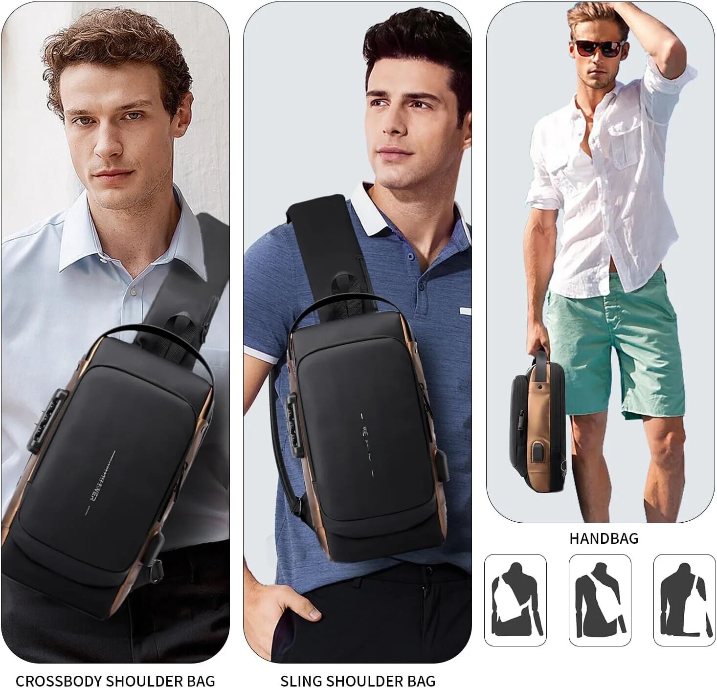 Sac À Bandoulière Anti-vol thumbnail 2