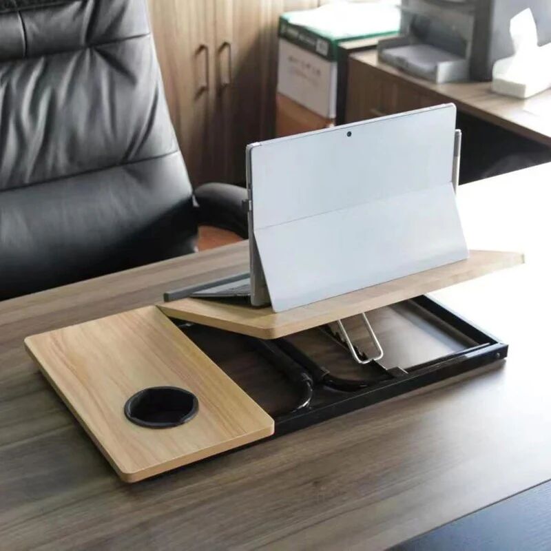 Bureau Portable Pour Lit, Table Pliante Avec 5 Angles Réglables