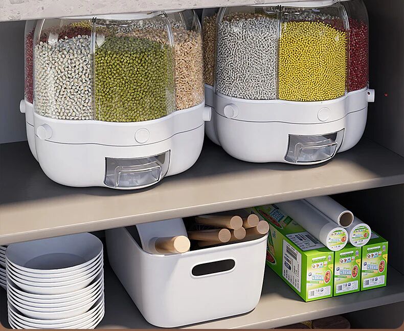 Organisateur De Cuisine Rotatif- Solution De Stockage Efficace thumbnail 3