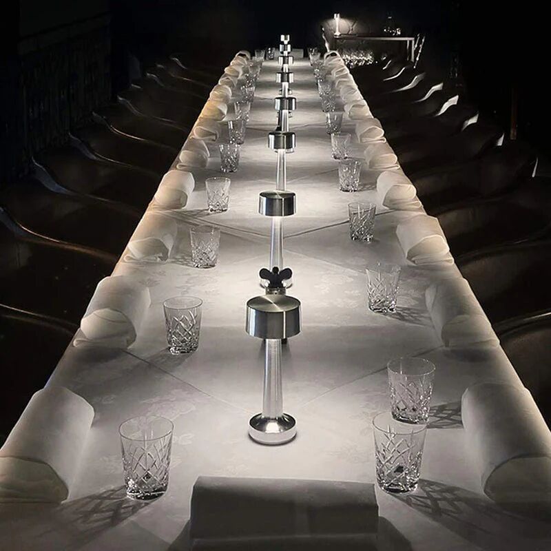 Led Vivana Rechargeable Circle Table Lampe thumbnail 4