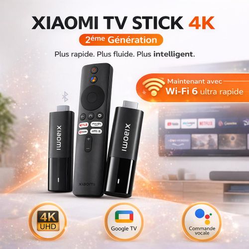 Tv Stick 4k 2e Génération Avec Google Tv, Wi-fi 6 Et Télécommande Vocale thumbnail 2