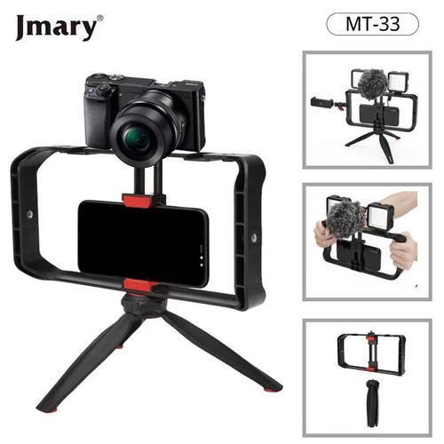 Mt-33 Cage Trépied Portable Multifonctionnel Pour Téléphone Et Camera Dslr