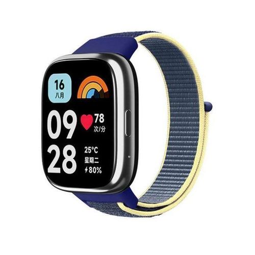 Set 2 X Bracelet De Rechange Pour Redmi Watch 3 Active - Noir / Bleu thumbnail 1