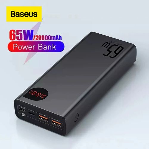 Power Bank Pd 65w 20000mah, Pour Macbook Et Pc Portables, Charge Rapide ..