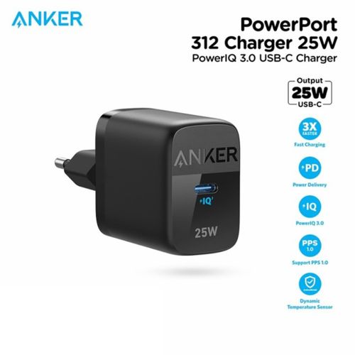 Chargeur 312 Ace 25w Usb C, Charger Rapide Type-c Compatible Et Certifié Par Apple Et Samsung .. - A2642g11
